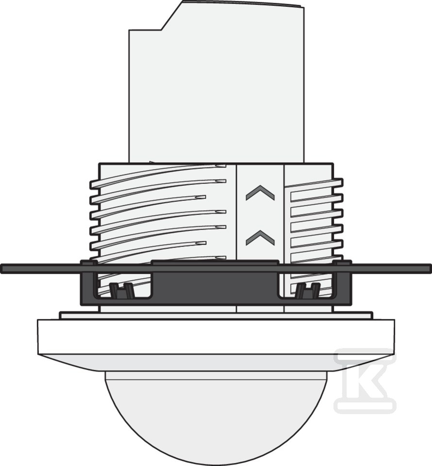 Czujnik obecności P42LR, 230 V, - 353-701221